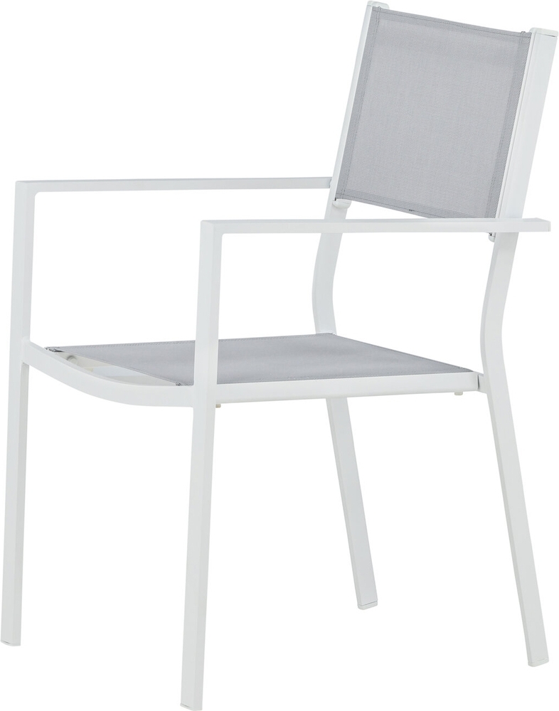 Chania utestol - Grå/Vit Chania utestol - Grå/Vit