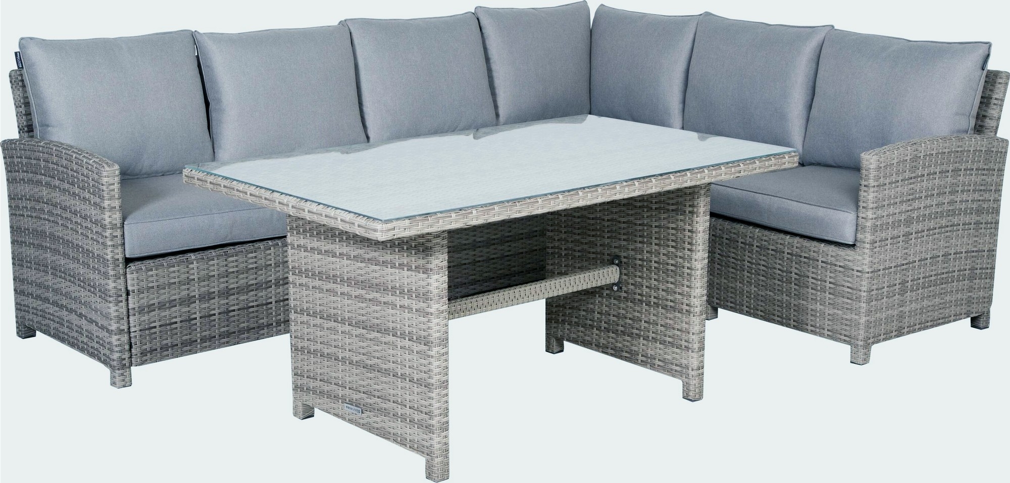 Moreno utesoffgrupp höger - Grå konstrotting Moreno utesoffgrupp höger - Grå konstrotting