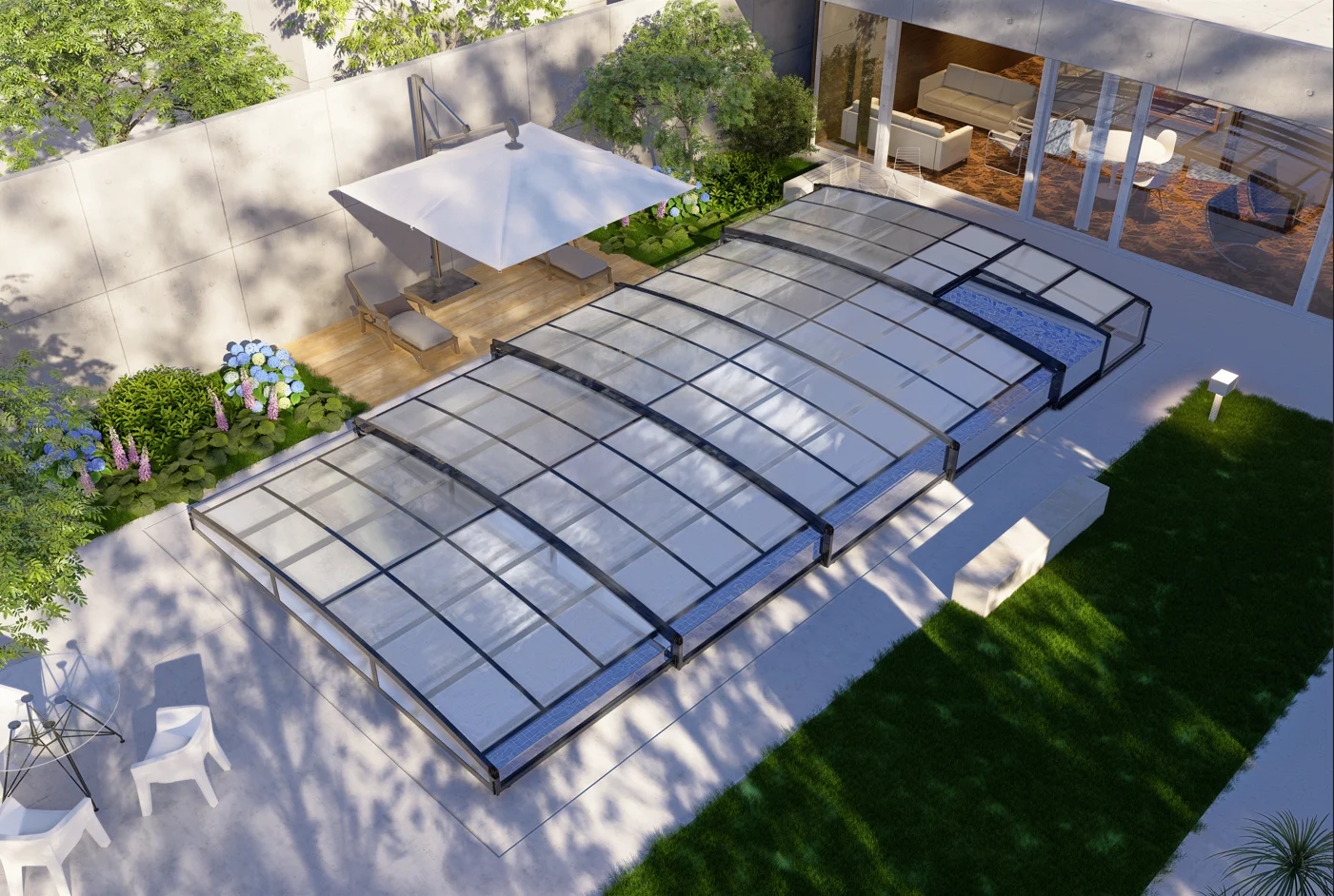 Poolabdeckung ECO - 5 x 10 m Poolabdeckung ECO - 5 x 10 m