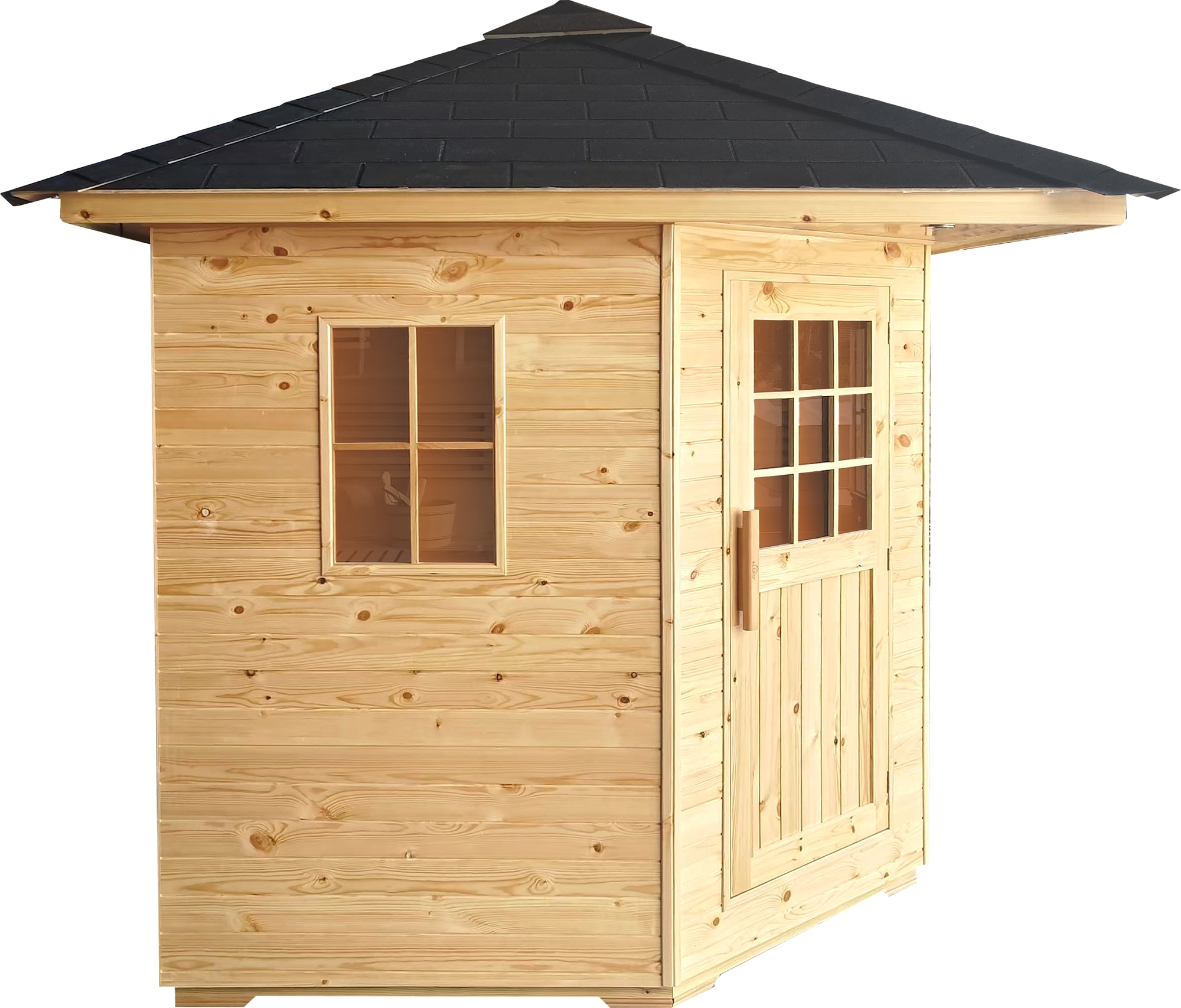 Traditionell Bastustuga för 5 personer - 4m² Traditionell Bastustuga för 5 personer - 4m²