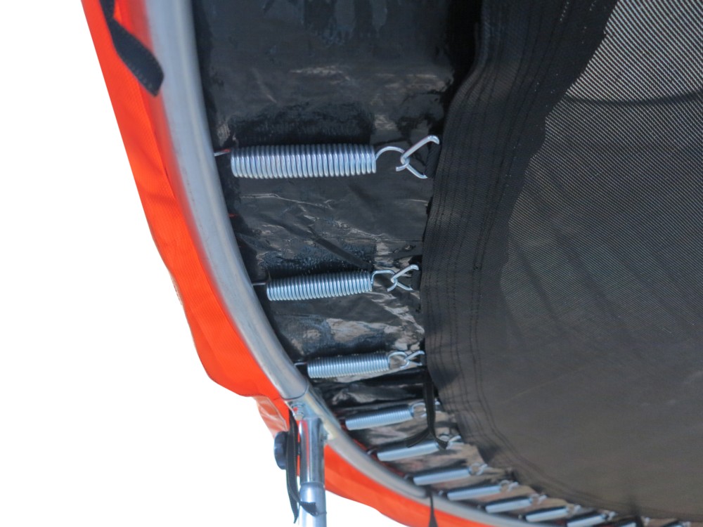 Studsmatta med säkerhetsnät + Stege Studsmatta med säkerhetsnät + Stege