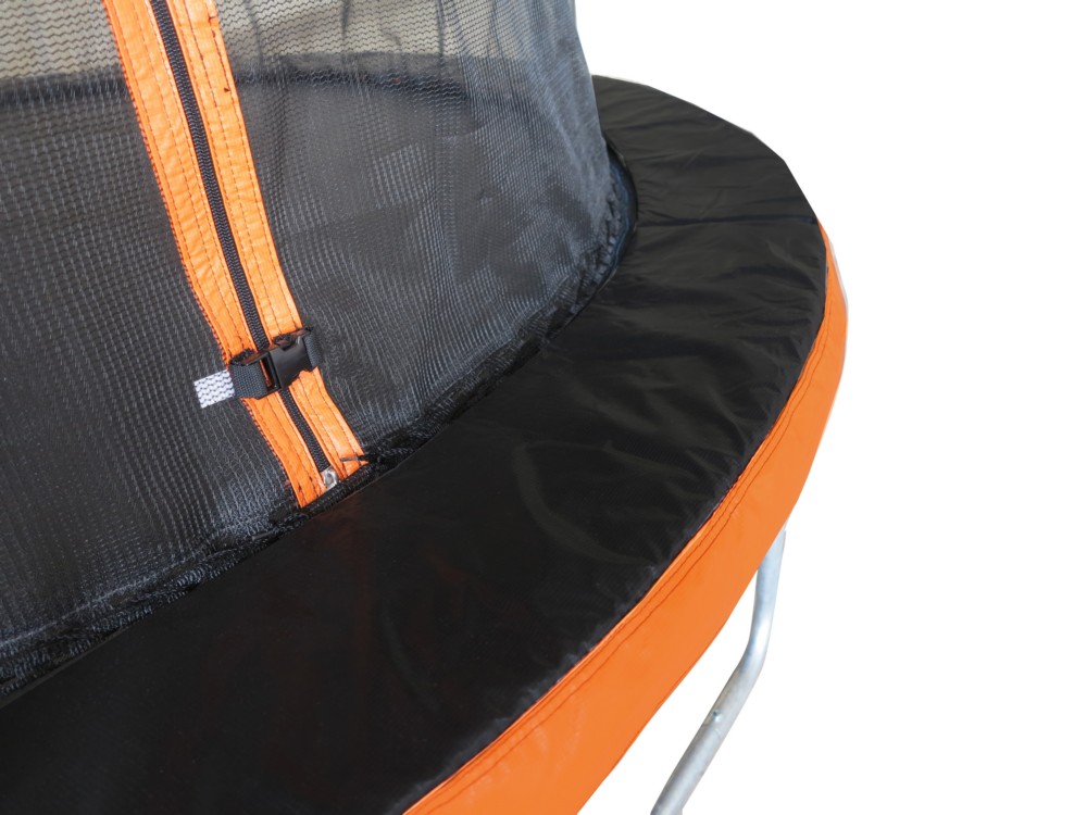 Studsmatta med säkerhetsnät + Stege Studsmatta med säkerhetsnät + Stege