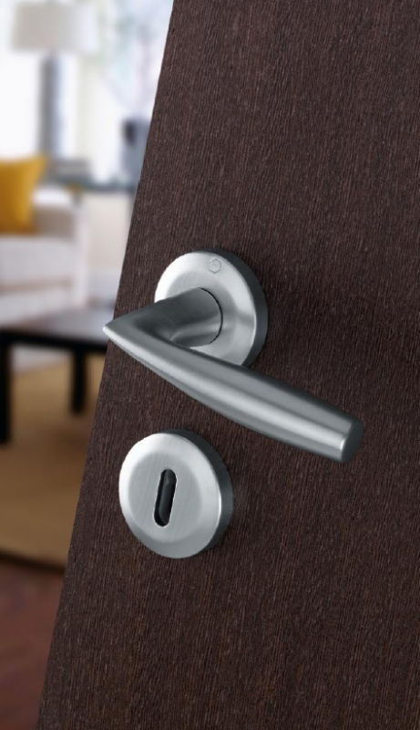 Handtag Hoppe Vitória alu rostfri nyans F9 Handtag Hoppe Vitória alu rostfri nyans F9