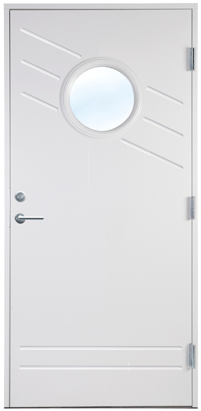 Ytterd�rr Simrishamn - med runt glas