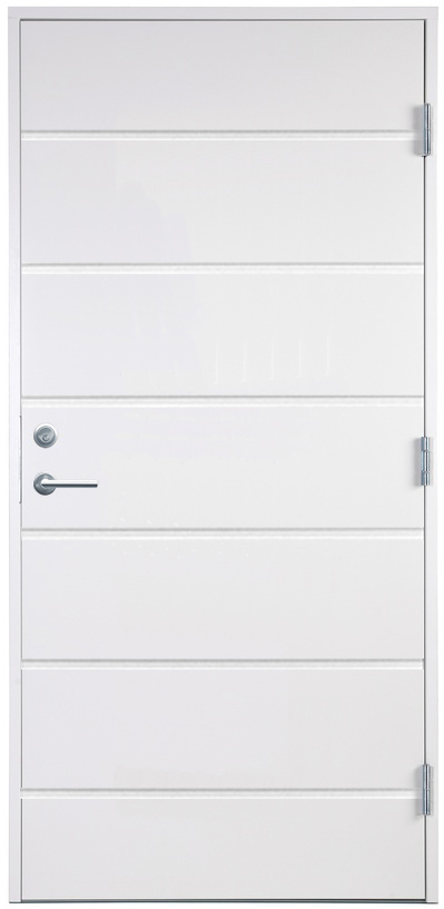 Ytterdörr Stockholm - utan glas + Tryckespaket Ytterdörr Stockholm - utan glas + Tryckespaket