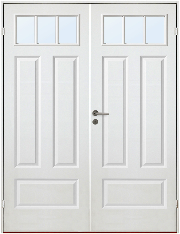 Parinnerdörr gotland + Handtagskit - Blankt Parinnerdörr gotland + Handtagskit - Blankt