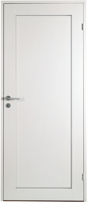 Innerdrr land + Handtagskit - Blankt