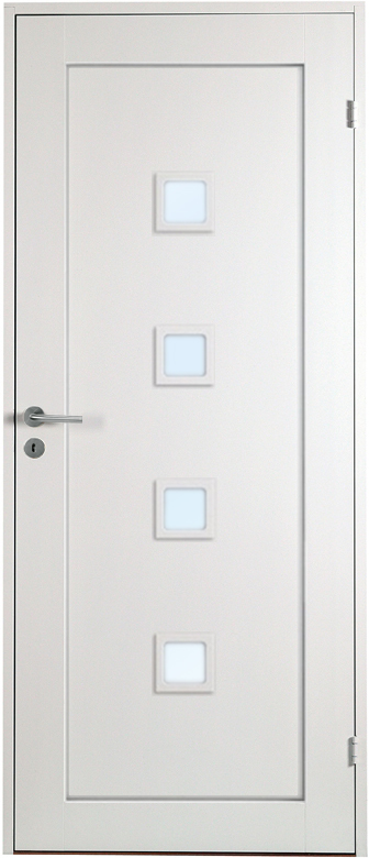 Innerd�rr �land + Handtagskit - Blankt