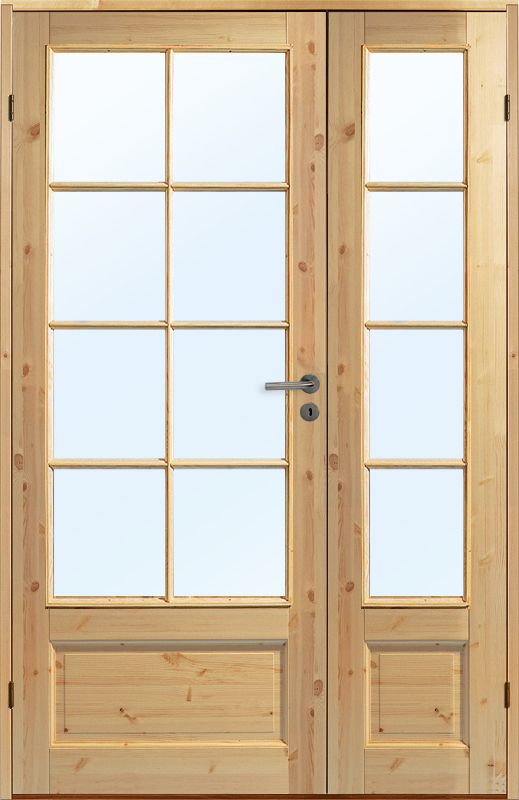 Innerdörr Kungsholmen - furu + Handtagskit - Matt Innerdörr Kungsholmen - furu + Handtagskit - Matt