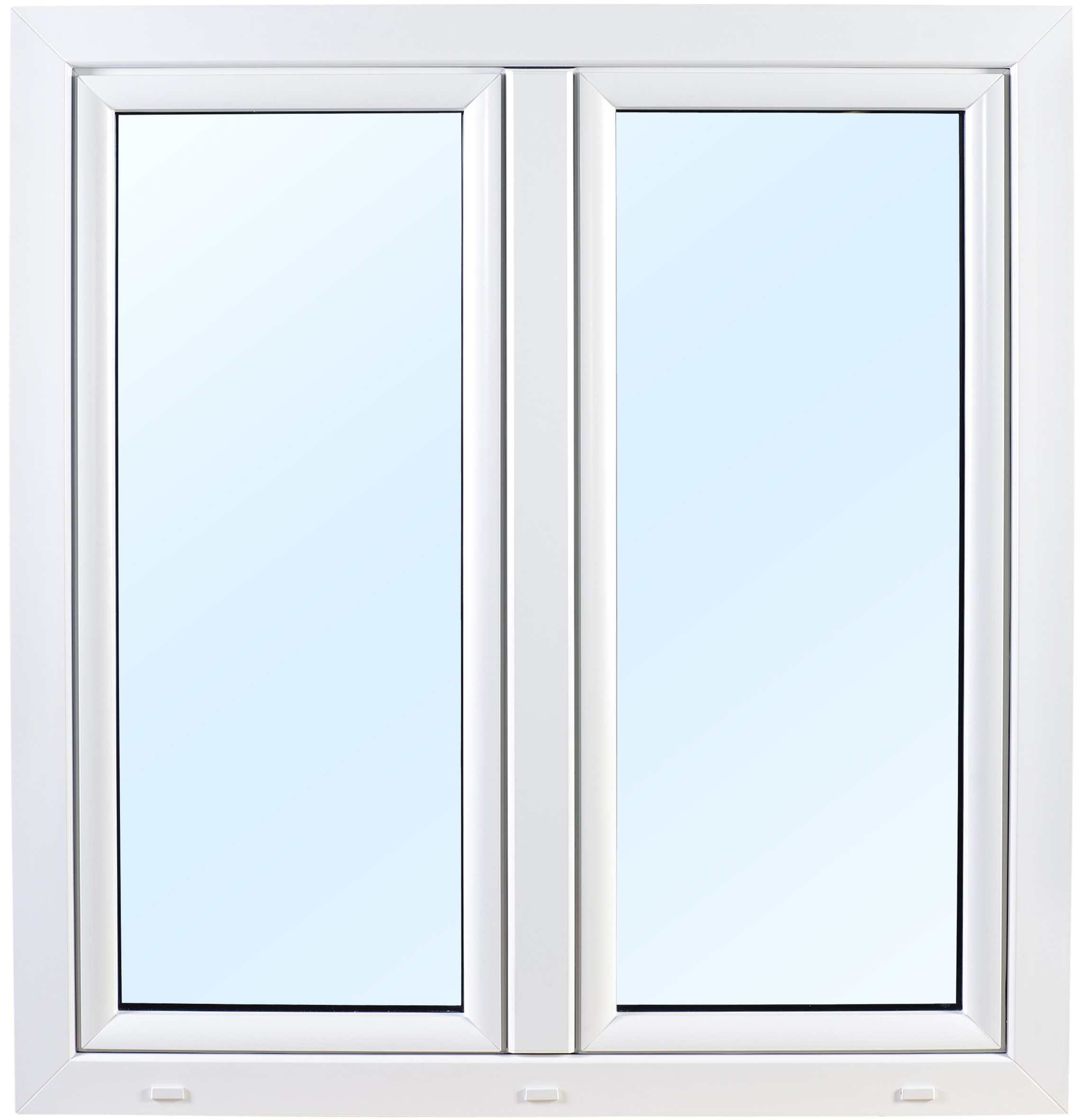 PVC-fnster | 2-glas | 2-luft | intgende | U-vrde 1,2