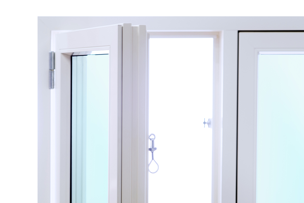 3-glas aluminiumfnster uttgende - 3-luft - U-vrde 1,1 + Karmhylsor