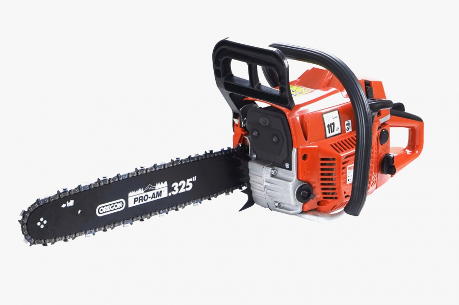 Bensindriven motorsg med 39cm svrd - 45cc