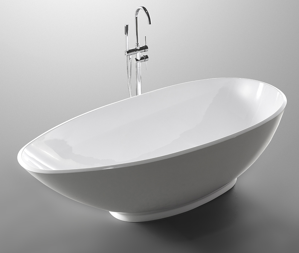 Badkar Afrodite - Vit