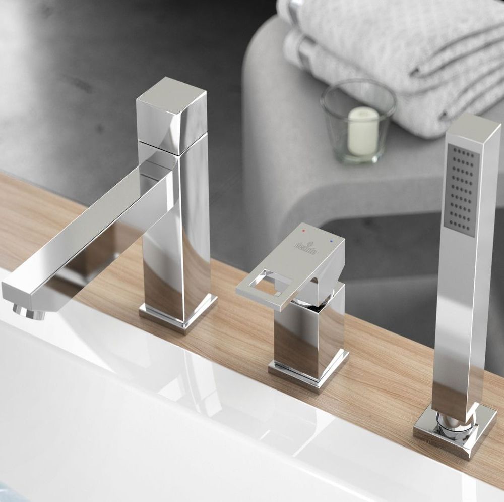 Badkarsblandare Anemon 3 - Krom Badkarsblandare Anemon 3 - Krom