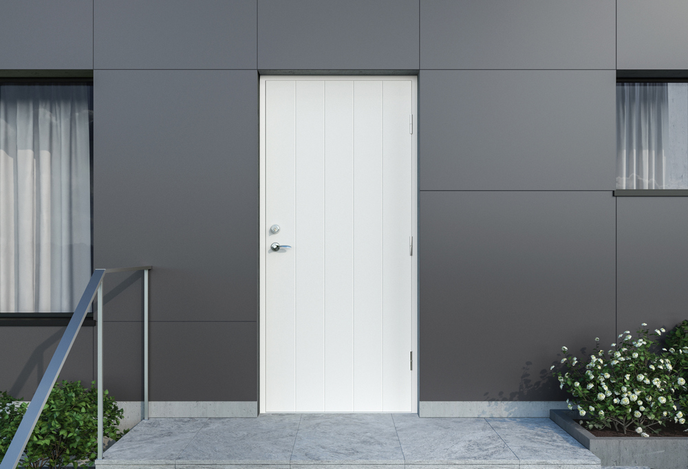 Ytterdörr Christina - utan glas + Tryckespaket Ytterdörr Christina - utan glas + Tryckespaket