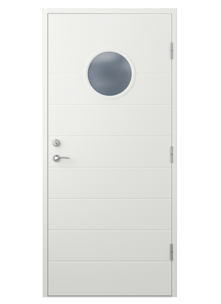 Ytterd�rr Patricia - med runt f�nster