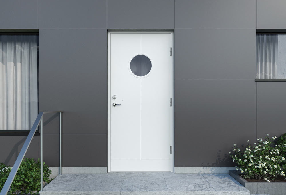 Haustür Jennifer - mit rundem Fenster Haustür Jennifer - mit rundem Fenster