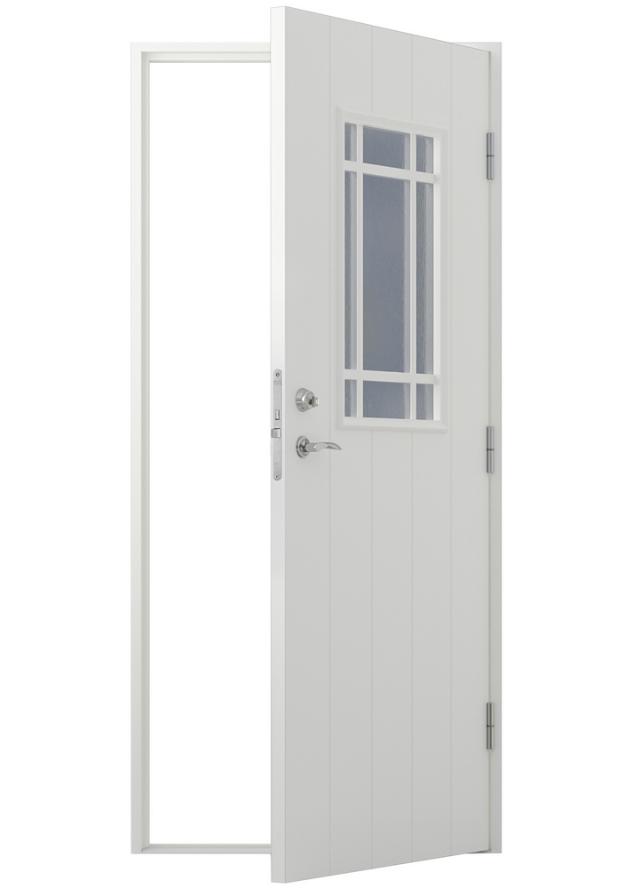 Ytterd�rr Christina - med f�nster + Karmhylsor