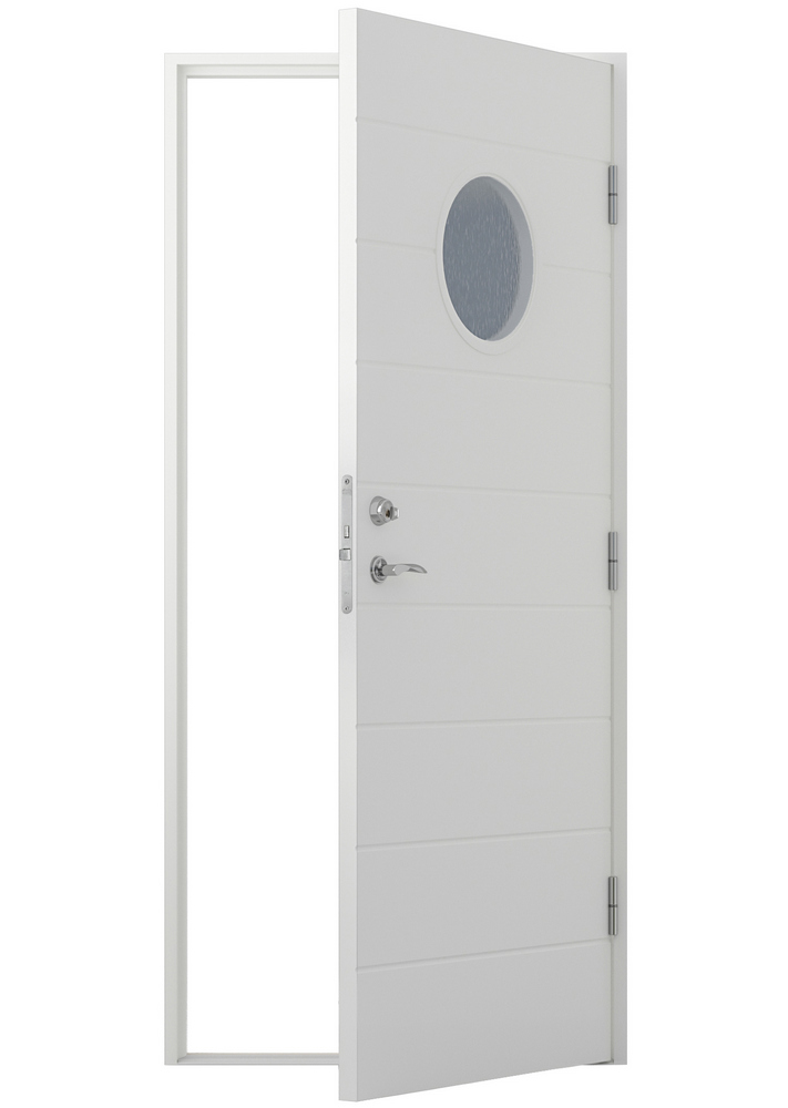 Ytterd�rr Patricia - med runt f�nster