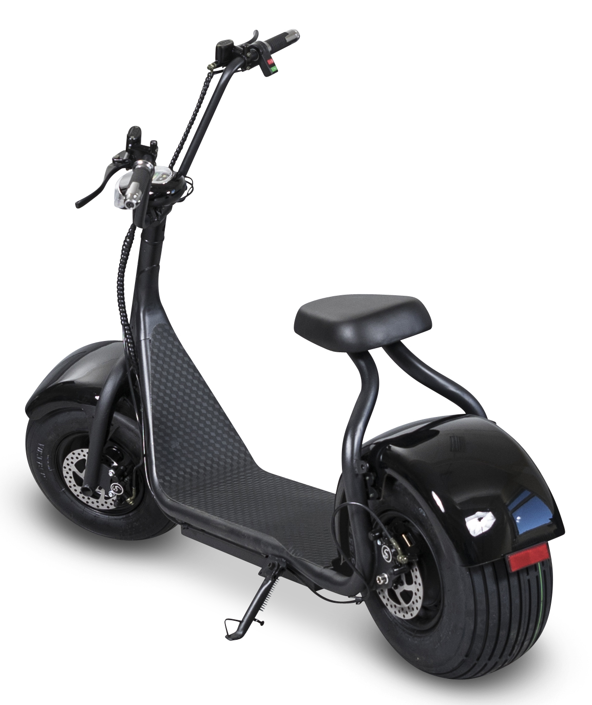 Elscooter Fatbike - 1000W + Reflekterende sele