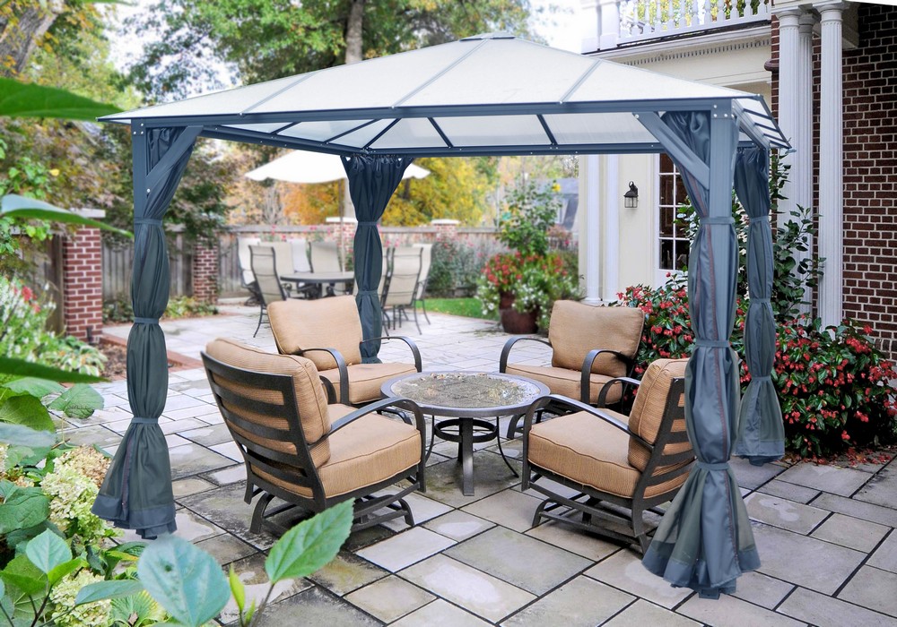 Paviljong Martina - Tak i polykarborat Paviljong Martina - Tak i polykarborat