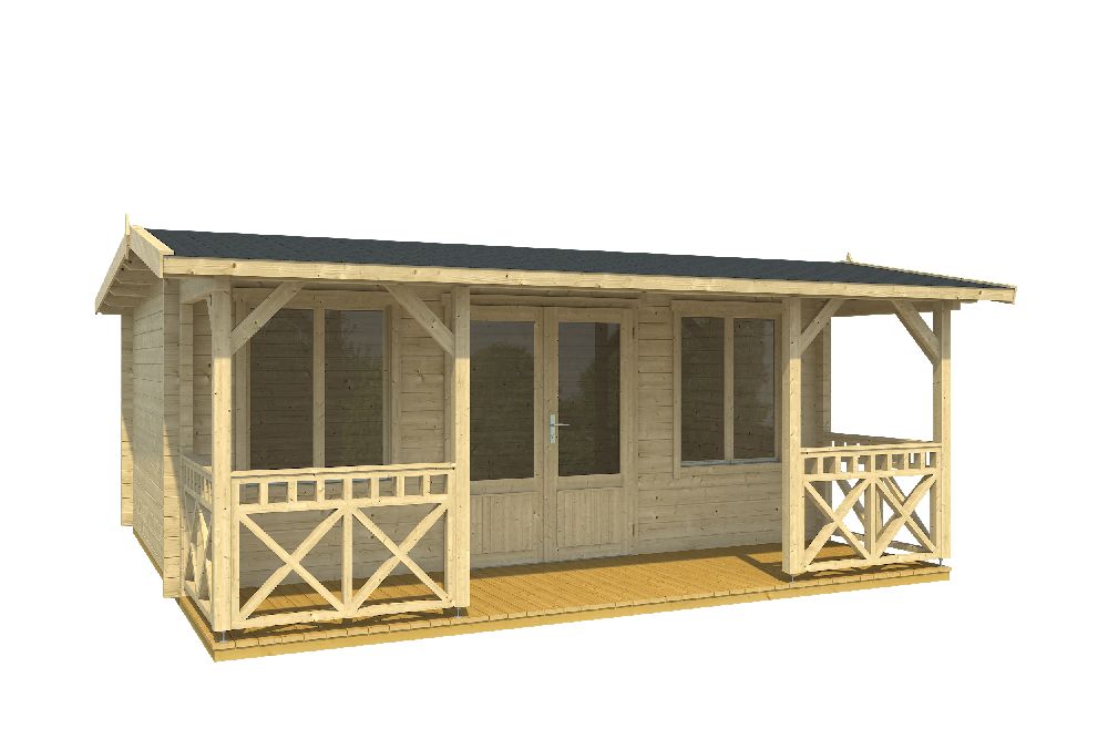 Attefallshus Måns 2A - 21,8 m² Attefallshus Måns 2A - 21,8 m²