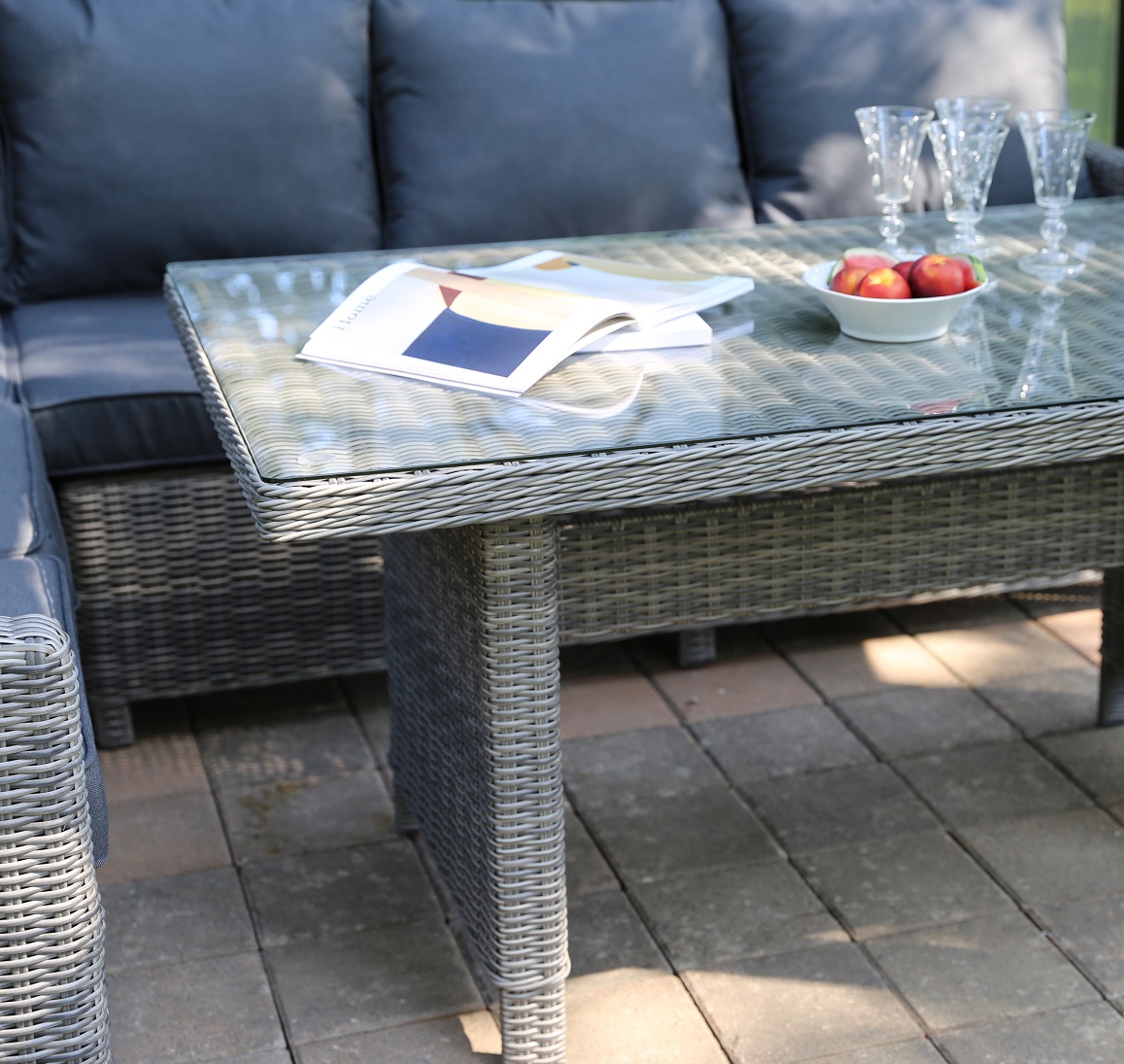 Alsjö - Utemöbelgrupp hörnsoffa Alsjö - Utemöbelgrupp hörnsoffa