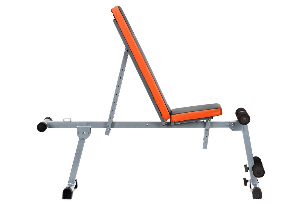 Justerbar trningsbnk - 136x116x34 cm