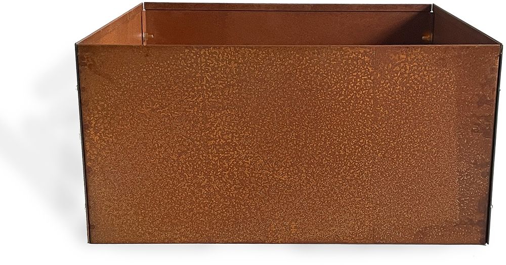 Cortenstål kruka kvadrat - 20x40x40 cm Cortenstål kruka kvadrat - 20x40x40 cm