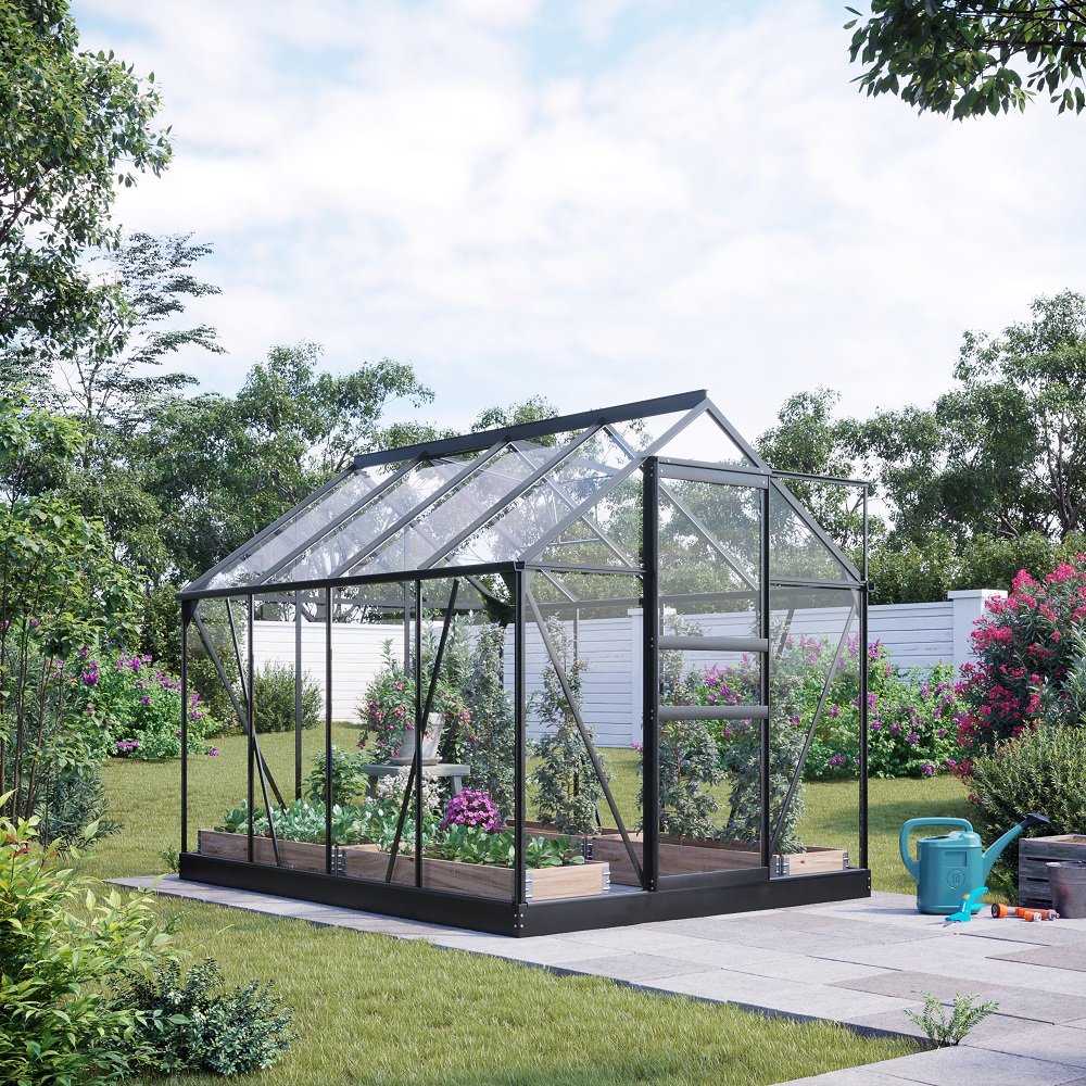 Växthus Neptunus - 5 m² + Växthusrengöring Växthus Neptunus - 5 m² + Växthusrengöring