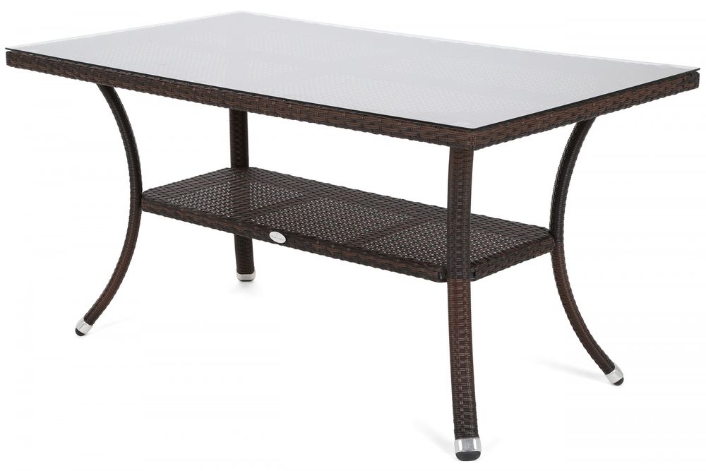 Matgrupp Sumba bord + 6 stolar - Brunmelerad Matgrupp Sumba bord + 6 stolar - Brunmelerad