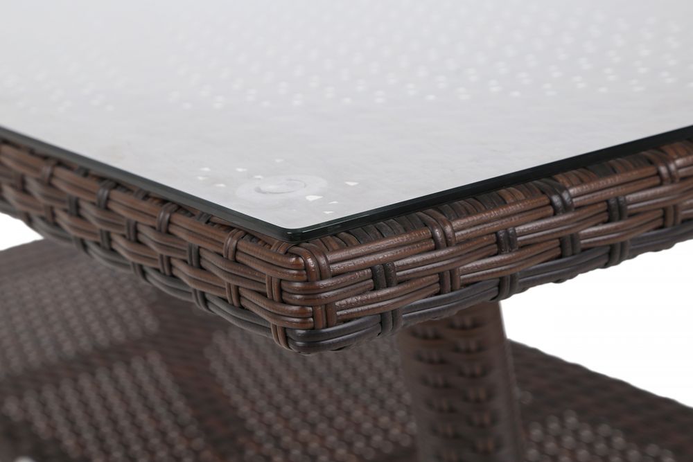 Matgrupp Sumba bord + 6 stolar - Brunmelerad Matgrupp Sumba bord + 6 stolar - Brunmelerad