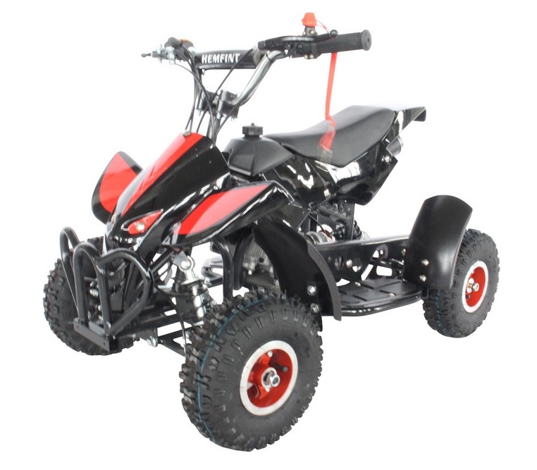 Mini-Fyrhjuling - Rd + Lsktting