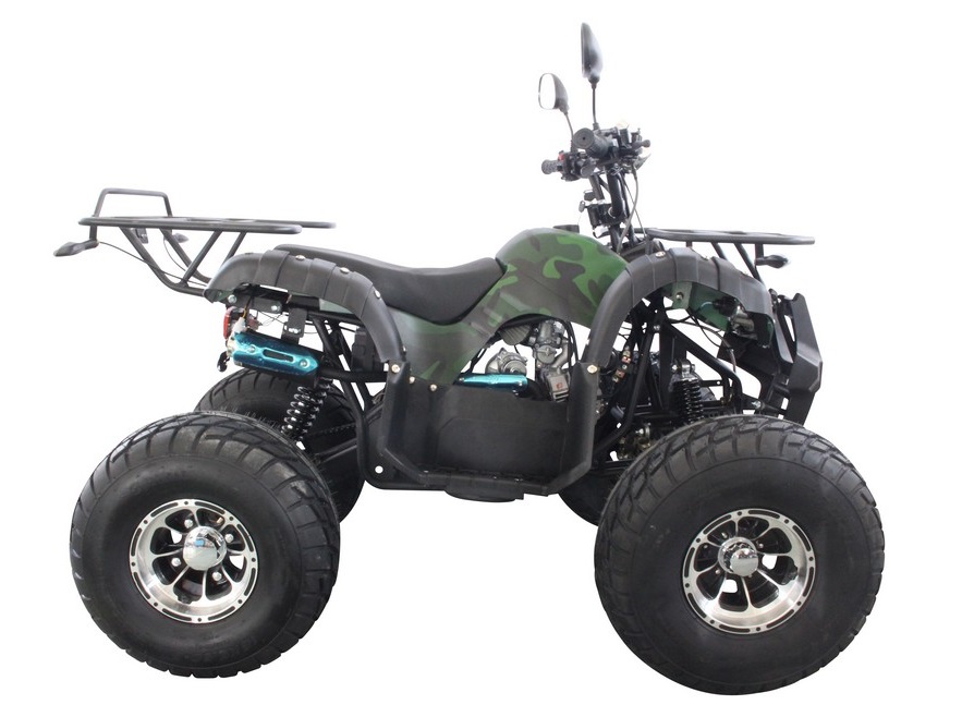 Fyrhjuling - Grn/camo + Lsktting