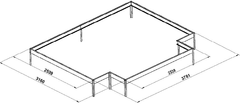 Växthus Triton 10,2 m² - svart + Växthusrengöring Växthus Triton 10,2 m² - svart + Växthusrengöring