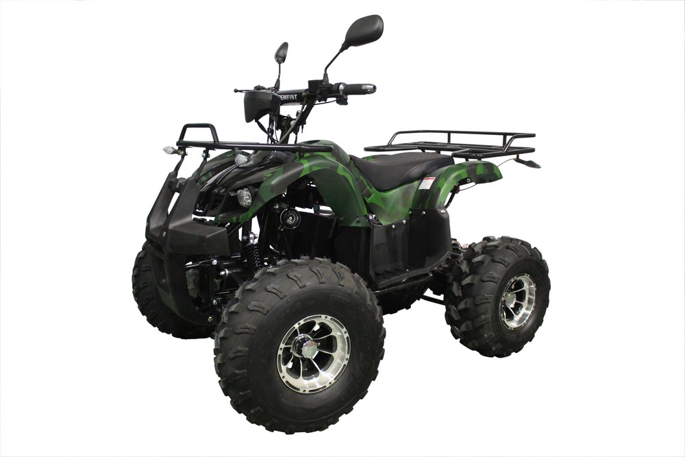 Elektrisk Fyrhjuling - Grn/camo