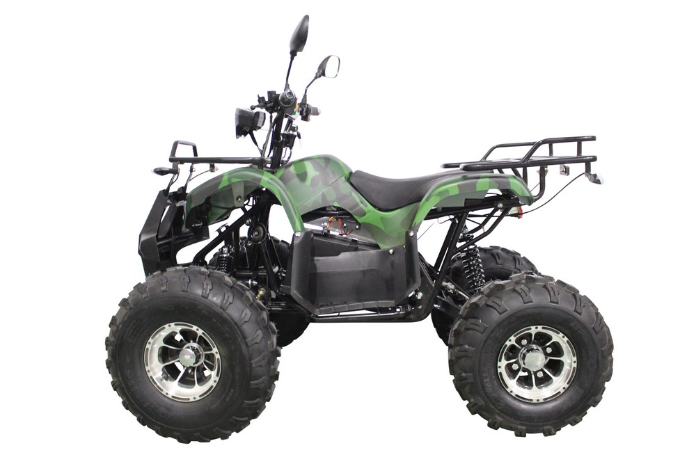 Elektrisk Fyrhjuling - Grn/camo