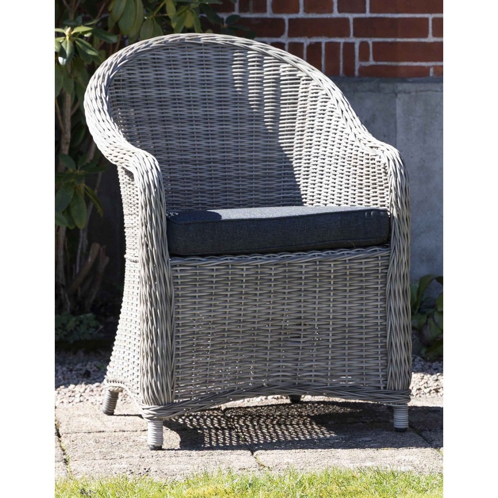 Trädgårdsstol - Mercury | konstrotting - Grå Trädgårdsstol - Mercury | konstrotting - Grå