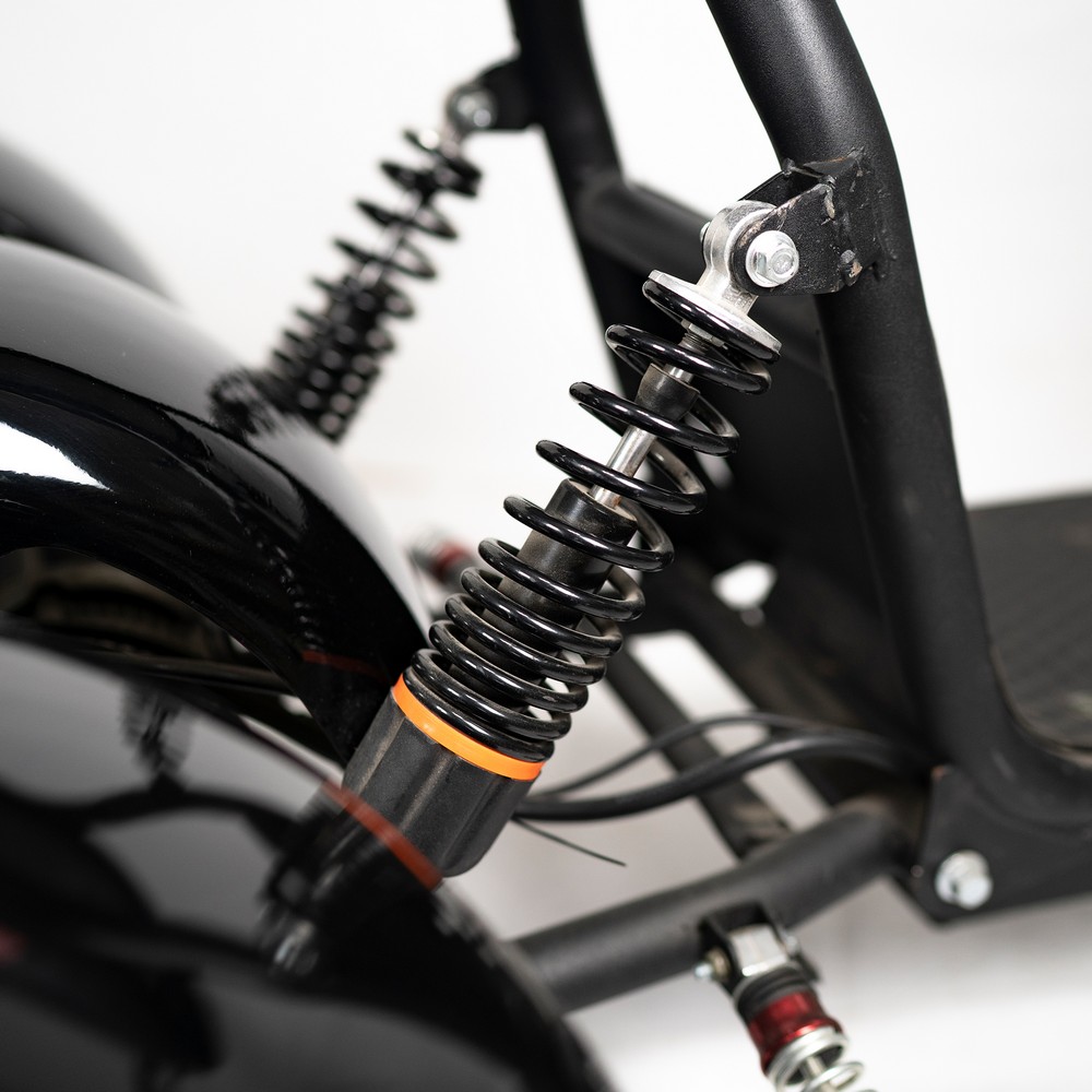 Elscooter Trehjuling - CityCoco 1200W + Lsktting