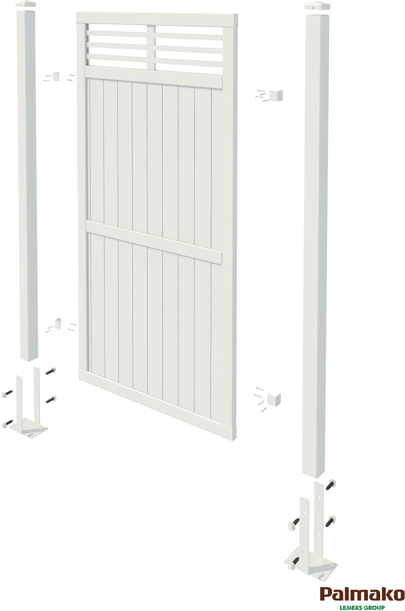 Väggskärmar Elke serien - Grå Väggskärmar Elke serien - Grå