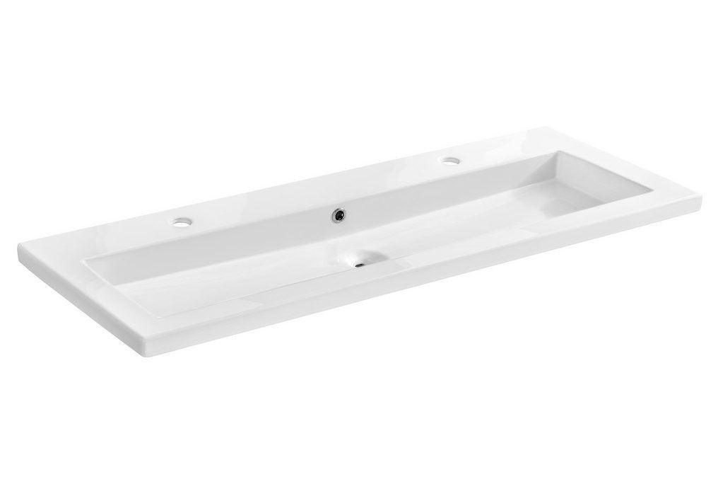 Badrumsmbler Bahama 120 cm - Vit & ekimitation