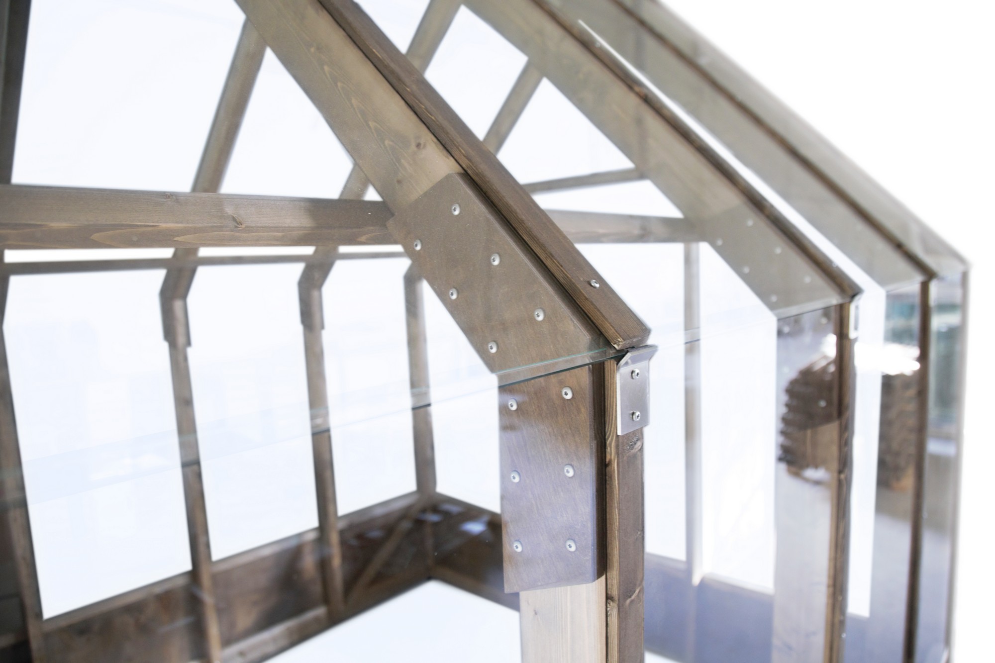 Växthus Ophelia i trä - 8,2 m² + Växthusrengöring Växthus Ophelia i trä - 8,2 m² + Växthusrengöring