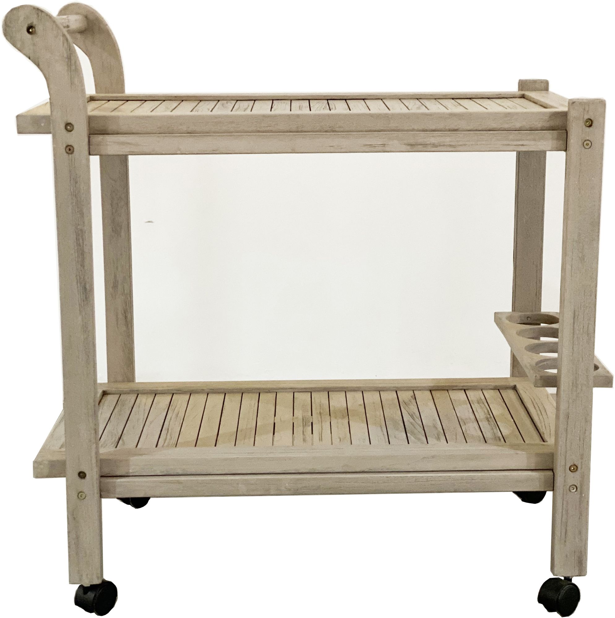 Saltö - Serveringsvagn i grå teak Saltö - Serveringsvagn i grå teak