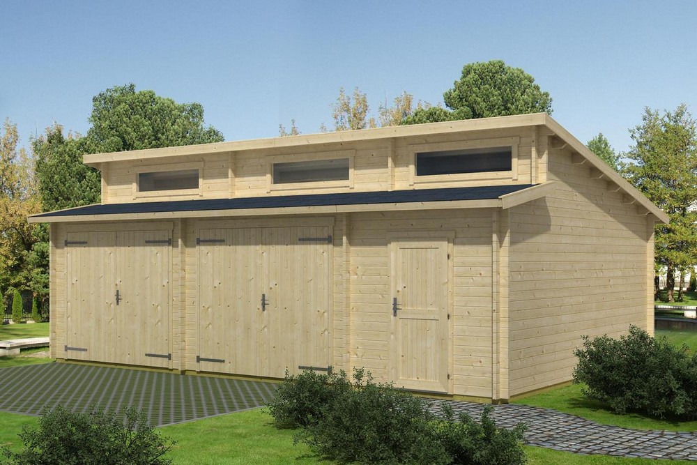 Dubbelgarage Elvira - 40,5 m² Dubbelgarage Elvira - 40,5 m²