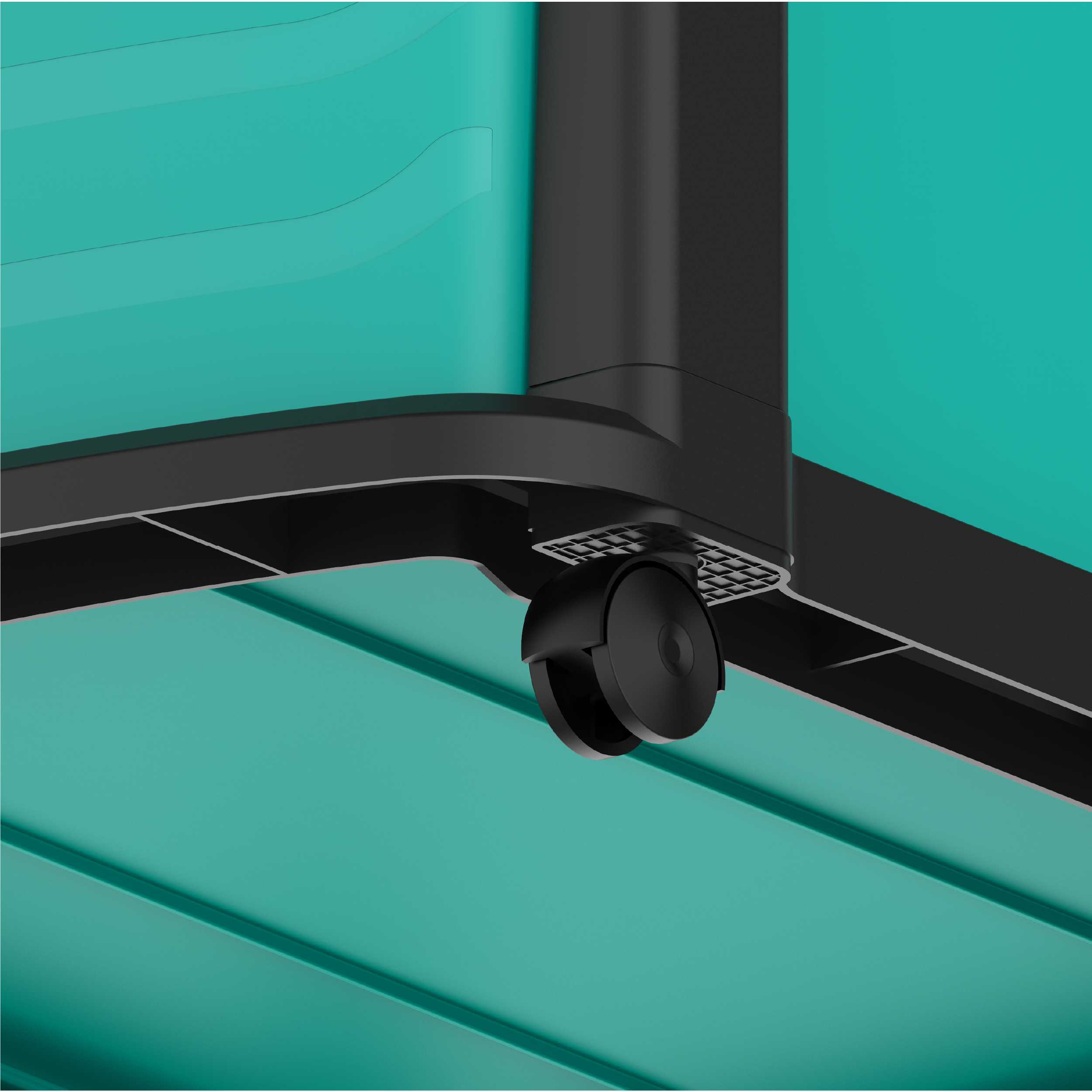 Förvaringshurts med hjul, 4 lådor Förvaringshurts med hjul, 4 lådor