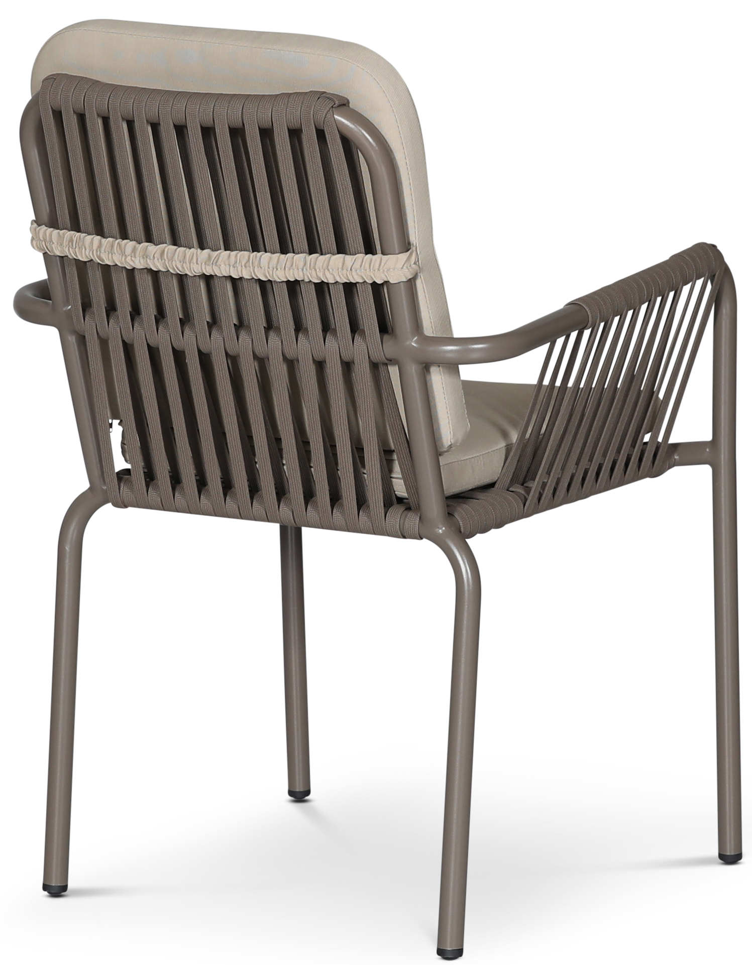 Lincoln stol - Grå med beige dyna Lincoln stol - Grå med beige dyna