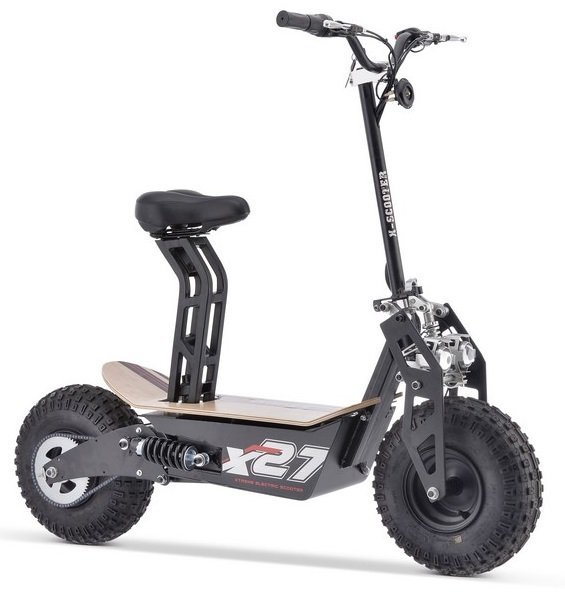 Elscooter X27 - 2000W Svart