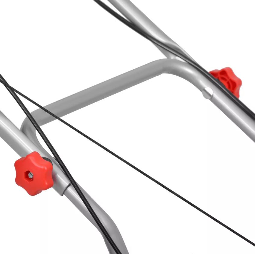 Bensindriven vertikalskrare, mossrivare & uppsamlare - 40 cm 3,4 Hk