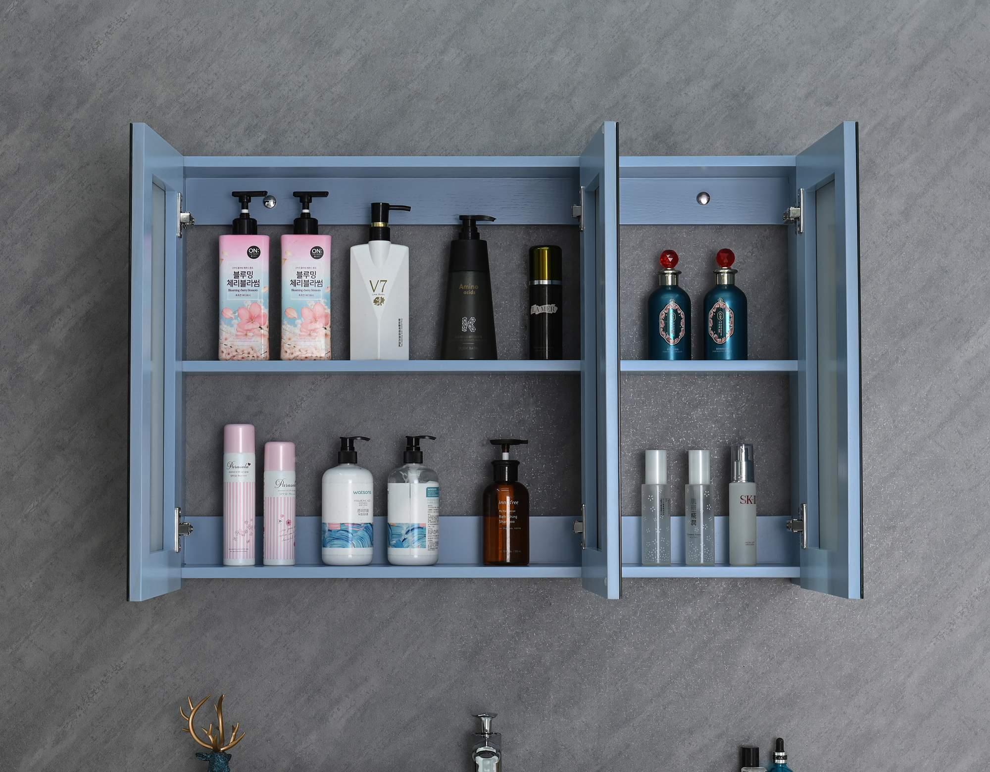 Badezimmermöbel Melina - Hellblau Badezimmermöbel Melina - Hellblau