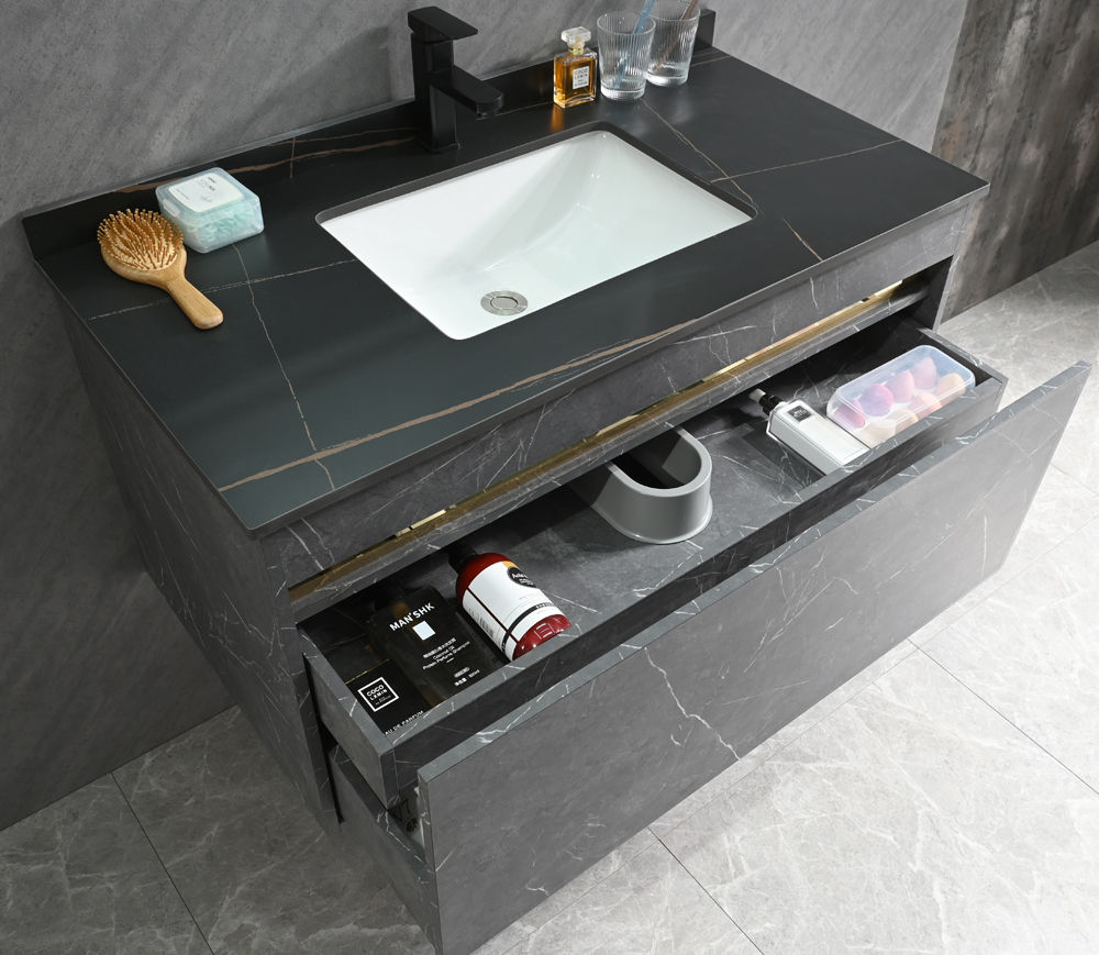 Badezimmermöbel - Waschbecken mit Spiegel Badezimmermöbel - Waschbecken mit Spiegel